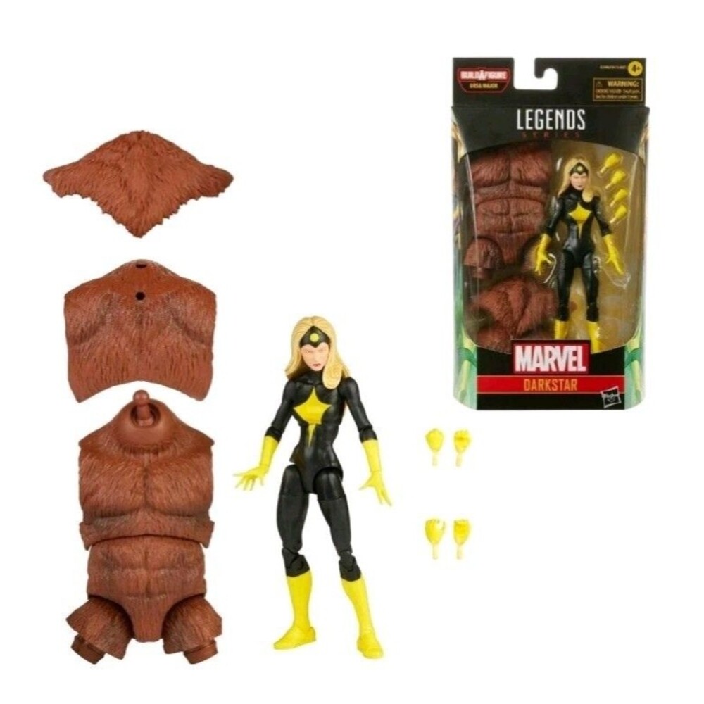 Hasbro Marvel Legends Series 6-inch Darkstar Action Figure Toy, Premium Design a